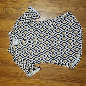 Perseption Concept bold print blouse